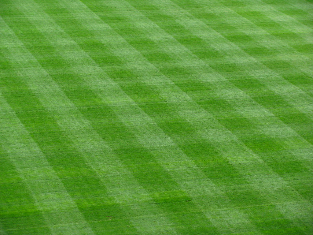 Grass pattern Wrigley Field Wrigley Field, Chicago Cubs vs… Flickr