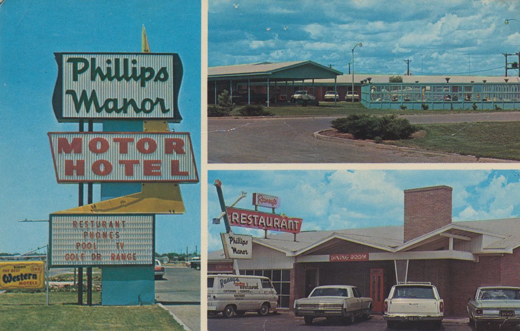 Phillips Manor Motel & Raney's Restaurant Dumas, Texas Flickr