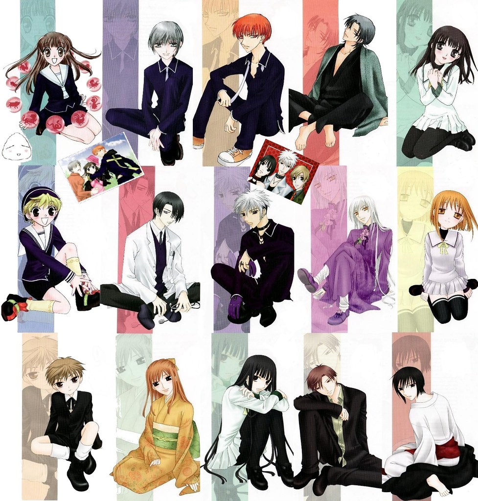 Fruits Basket Tohru, Yuki, Kyo, Shigure, Kagura, Momiji, H… Flickr