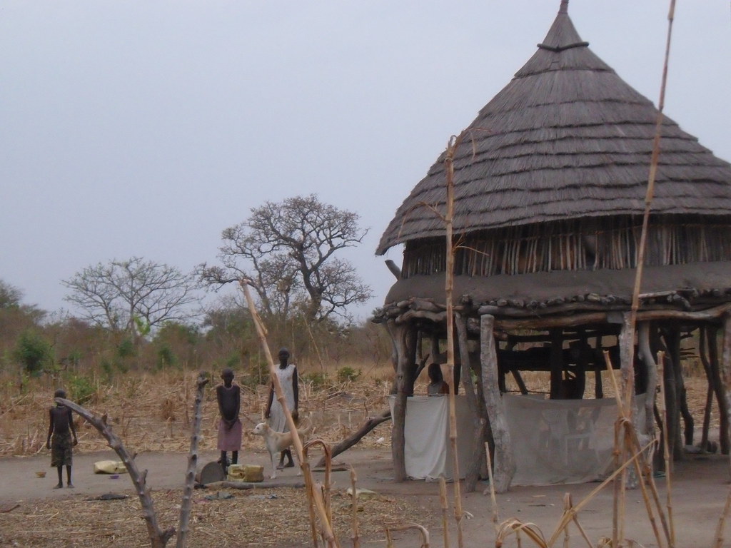 Dinka grass hutRumbek,Southern Sudan,Africa kalongomara Flickr