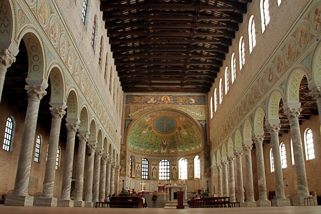 Basilica of Sant'Apollinare in Classe, Ravenna, Italy (549… Flickr