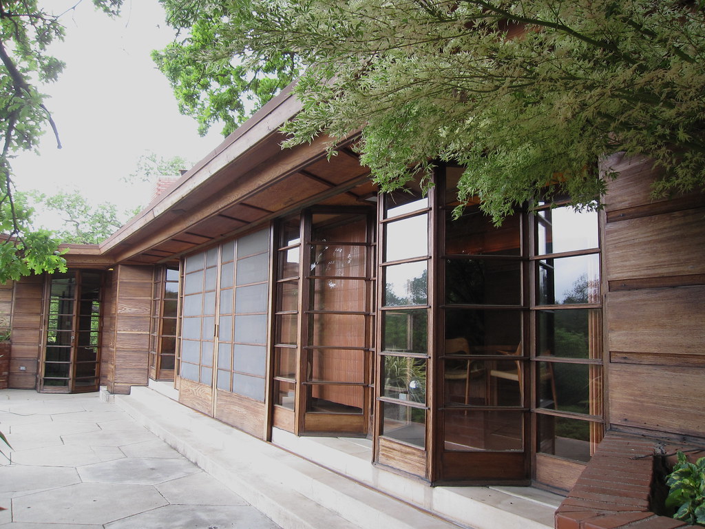 Hanna House Designed by Frank Lloyd Wright in 1936 for Sta… Flickr
