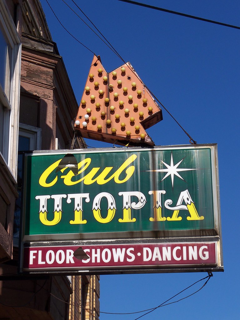 OH Lima Club Utopia Sign for Club Utopia in Lima, Ohio. Flickr