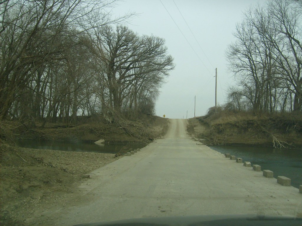 Low Water Bridge SW of Lamont,Kansas Heres a low water bri… Flickr