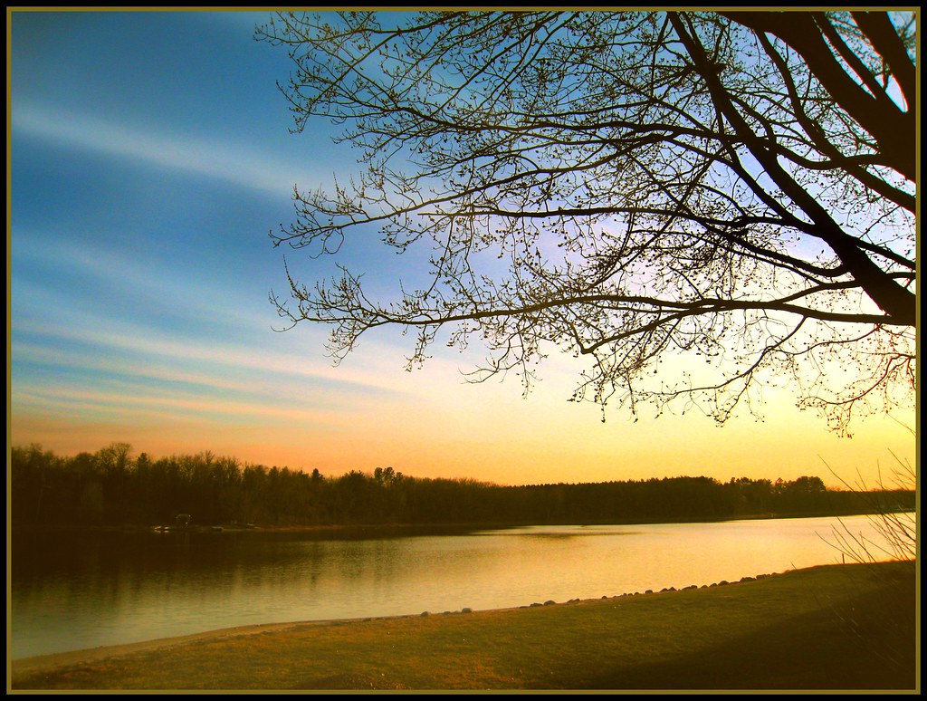 Wild Rose Sunset Kusel Lake, Wild Rose Wisconsin View On B… Donna
