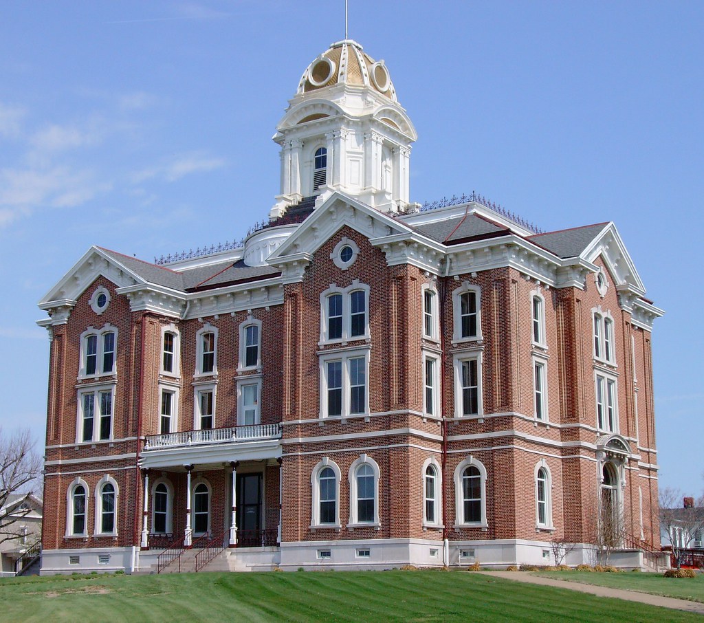 Posey County Courthouse (Mount Vernon, Indiana) This Itali… Flickr