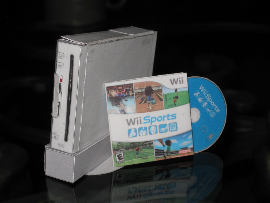 Wii papercraft This is one of my first detailed papercraft… Flickr