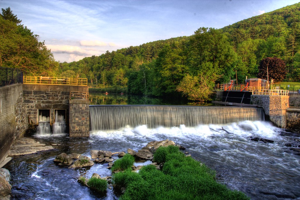 South Lee, MA waterfall hdr Ray LeMeister Flickr
