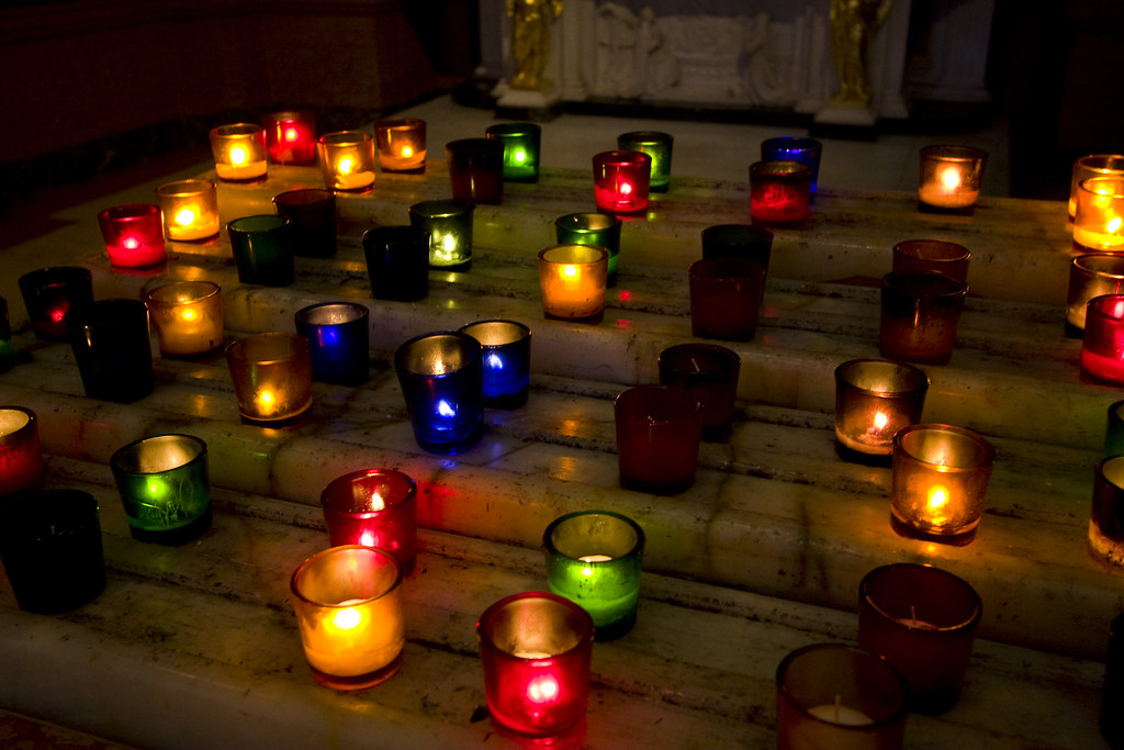 Prayer Candles Prayer Candles St. Ignatius Church 650 Park… Flickr