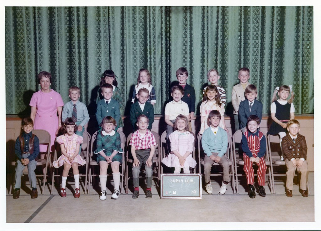 Parkview 1971 Kindergarten Parkview Elementary School West… Flickr