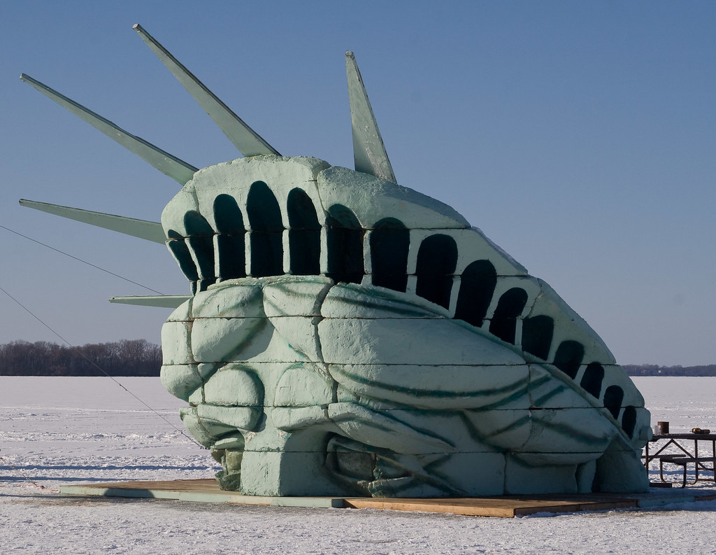 Statue of Liberty Statue of Liberty on Lake Mendota Sara Flickr