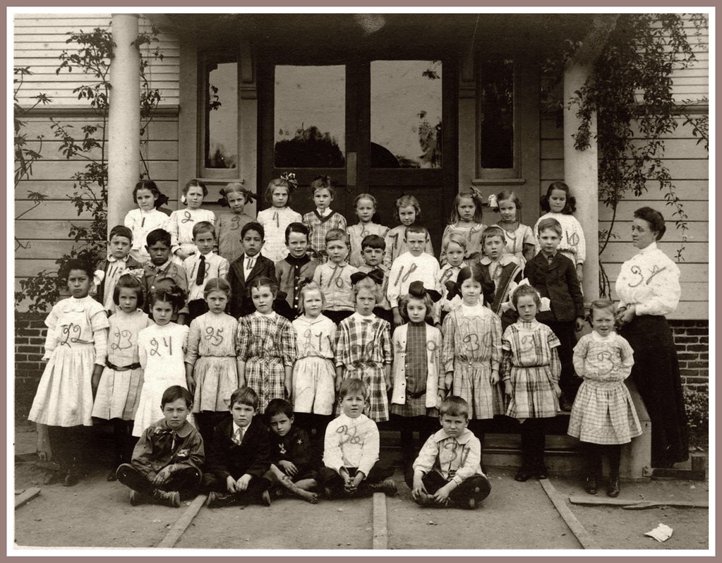 Vintage Penn Street School Students Penn Street School in … Flickr