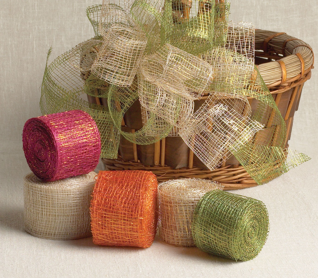 Sinamay Ribbon Made from plant fibers, Sinamay ribbon has … Flickr