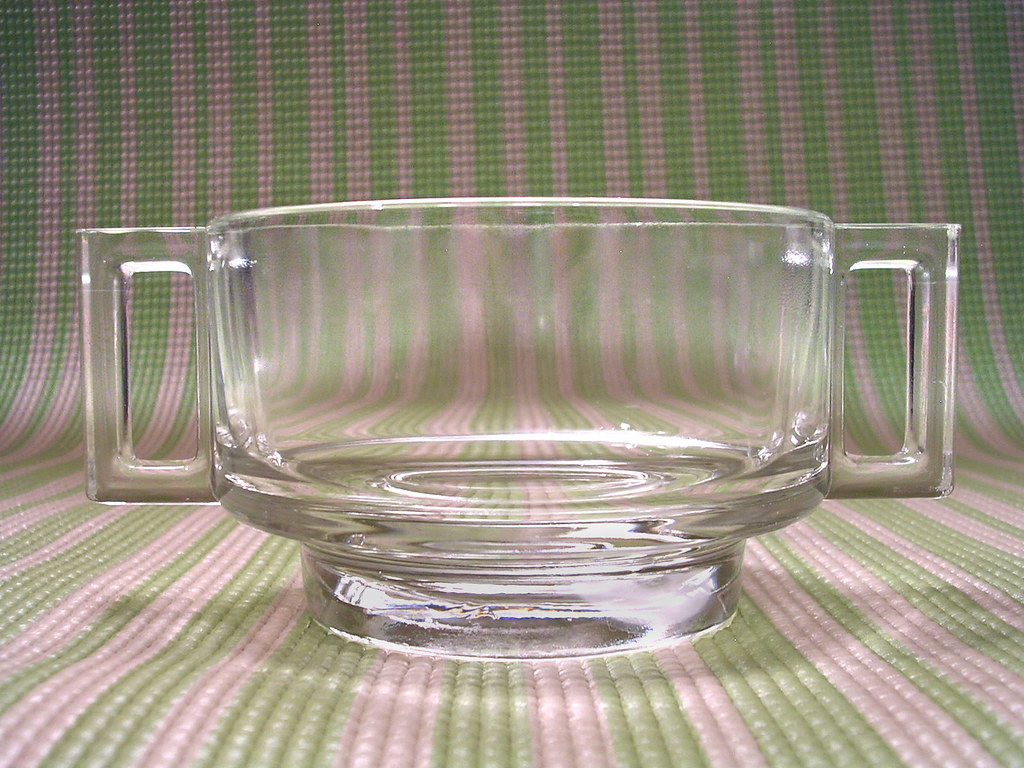 Set of 2 Italian Clear Glass Soup Bowls Andrea Cohen Flickr