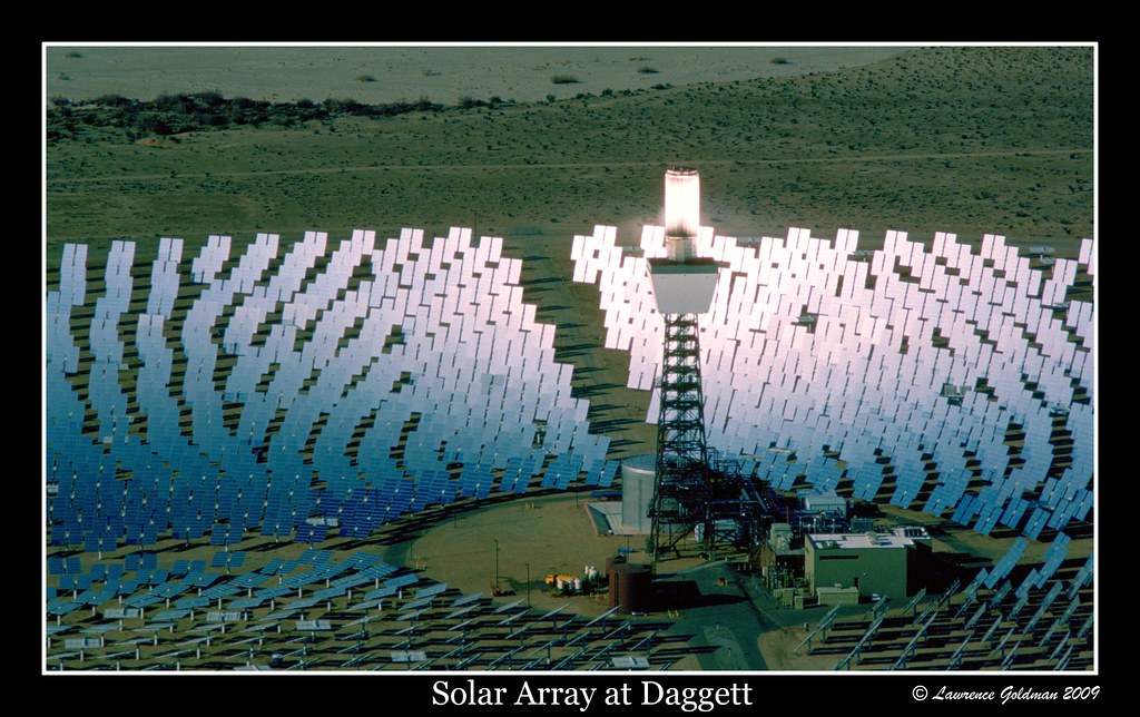 Solar Mirror Array Daggett California (Image Preservation … Flickr
