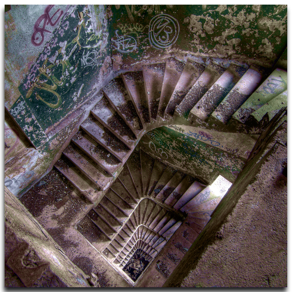 Psychedelic stairs Grands Moulins de Paris Large View NARIBIS Flickr
