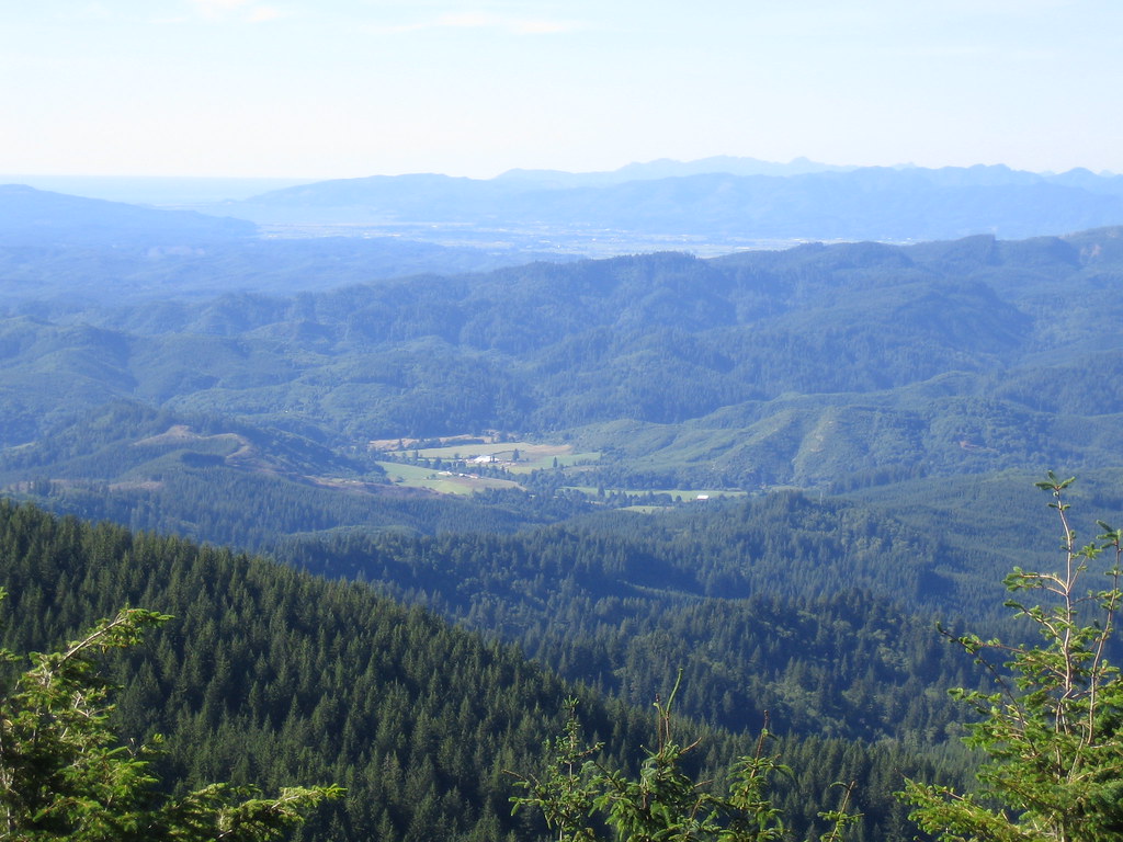 View from Mount Hebo Mount Hebo is a mountain located on t… Flickr