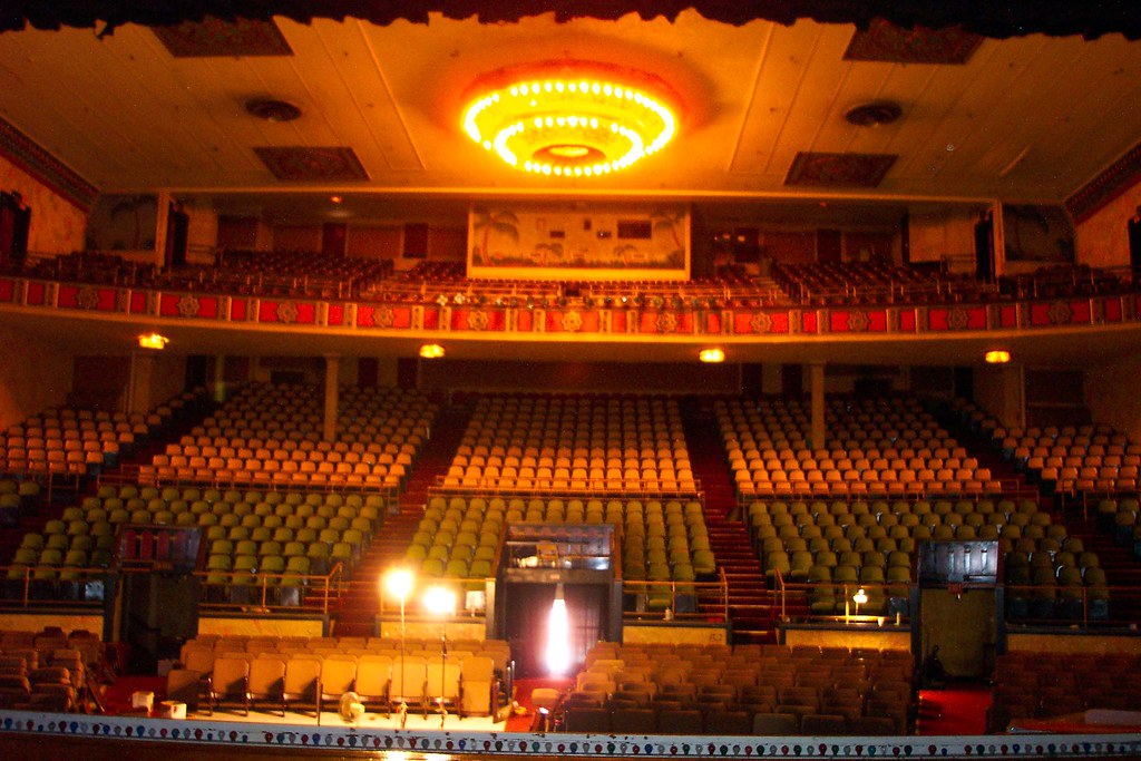 Temple Theatre Meridian, Miss. Panorama view from the sta… Flickr