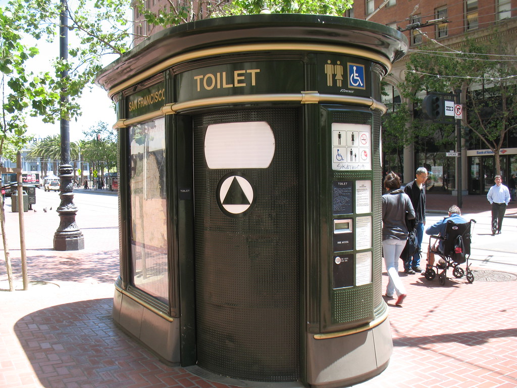 San Francisco Public Toilet It's selfcleaning! Market Str… Flickr