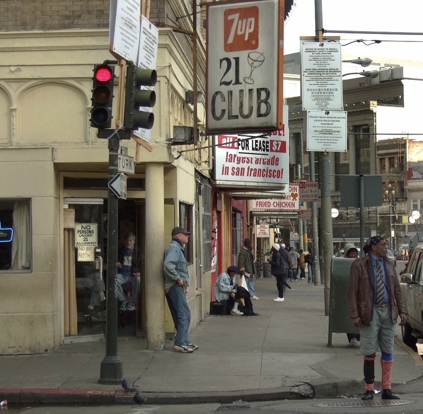 Tenderloin, San Francisco 21 Club, closed in September 201… Flickr