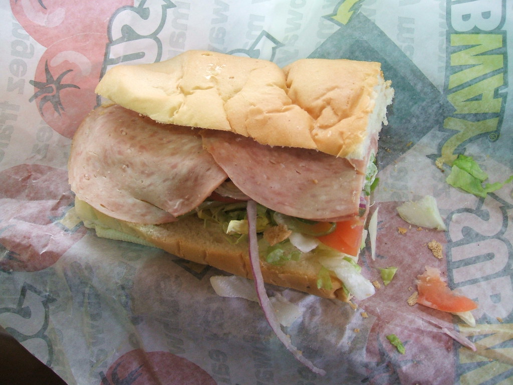 Assorted Cold Cut Sub My assorted sub from Subway. This is… Flickr