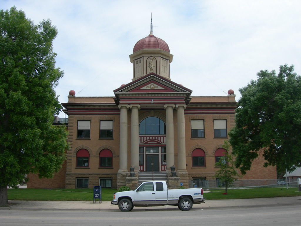 Butte County Courthouse Belle Fourche, South Dakota Design… Flickr