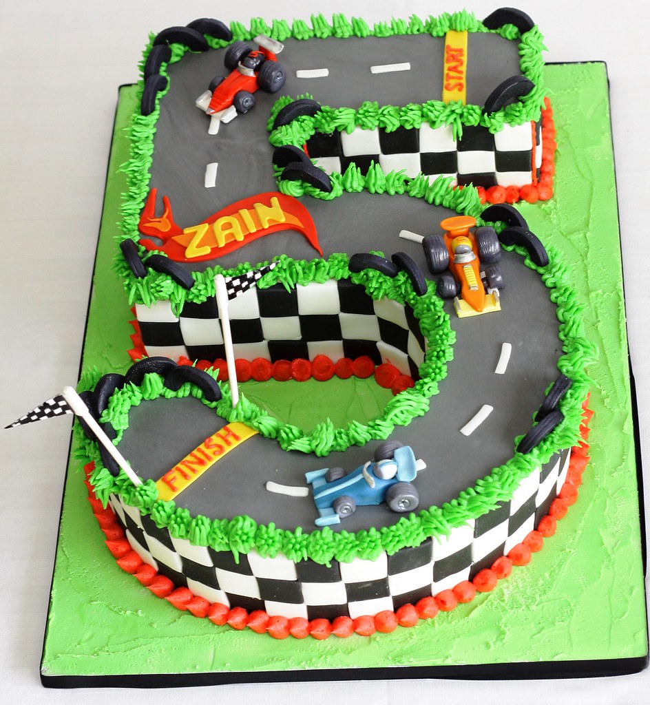 HOTWHEELS STYLED RACE CAR 5TH BIRTHDAY CAKE Geraldine Horton Flickr