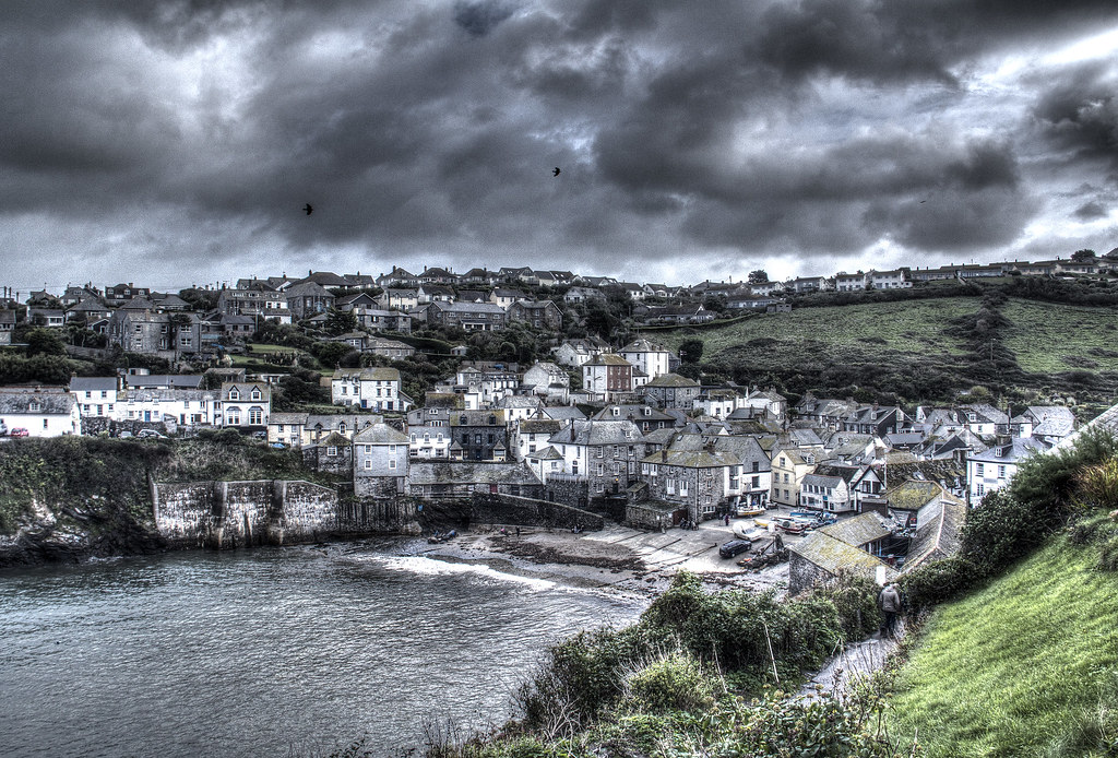 Port Isaac Karte Cornwall, Vereinigtes Königreich Mapcarta