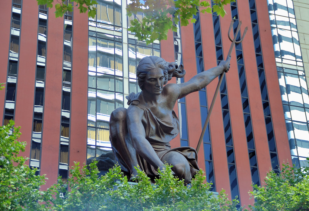 Portlandia Portlandia (1985) is a 35 foot tall copper stat… Flickr