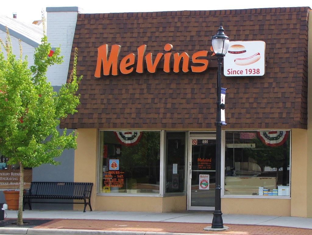 Melvins' Melvins' has been in operation since 1938 in down… Flickr