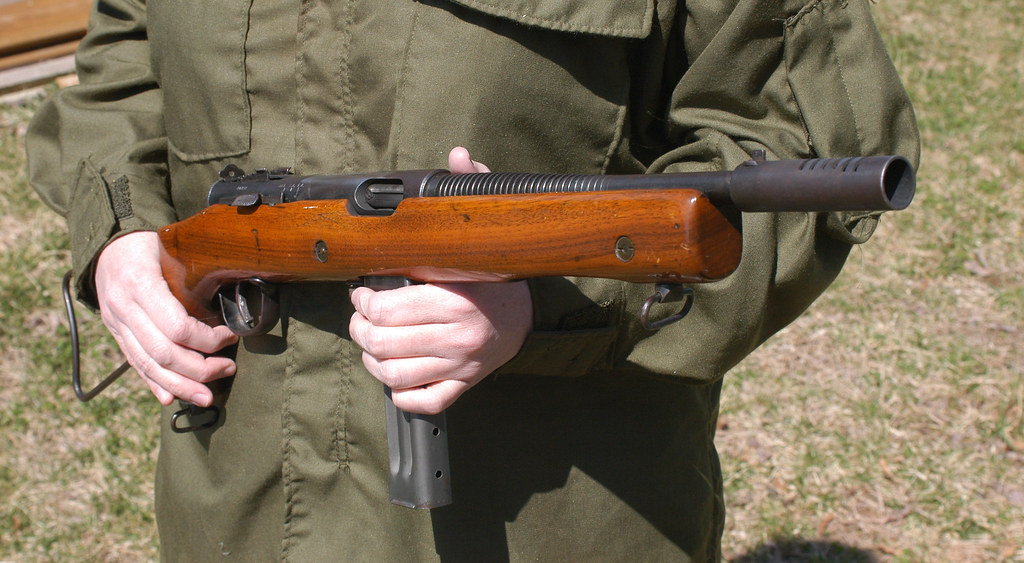 Reising Submachine Gun A classic Reising .45 caliber subma… Flickr