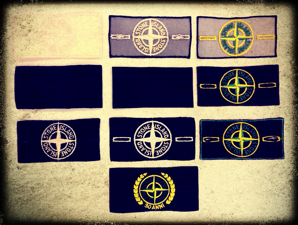 Stone Island Badges Stone Island badge collection vac4no Flickr