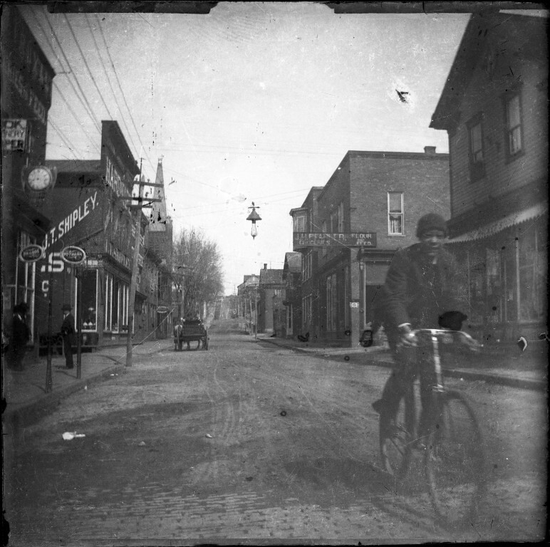 People on Center Street in Meyersdale, Pa. Description An… Flickr