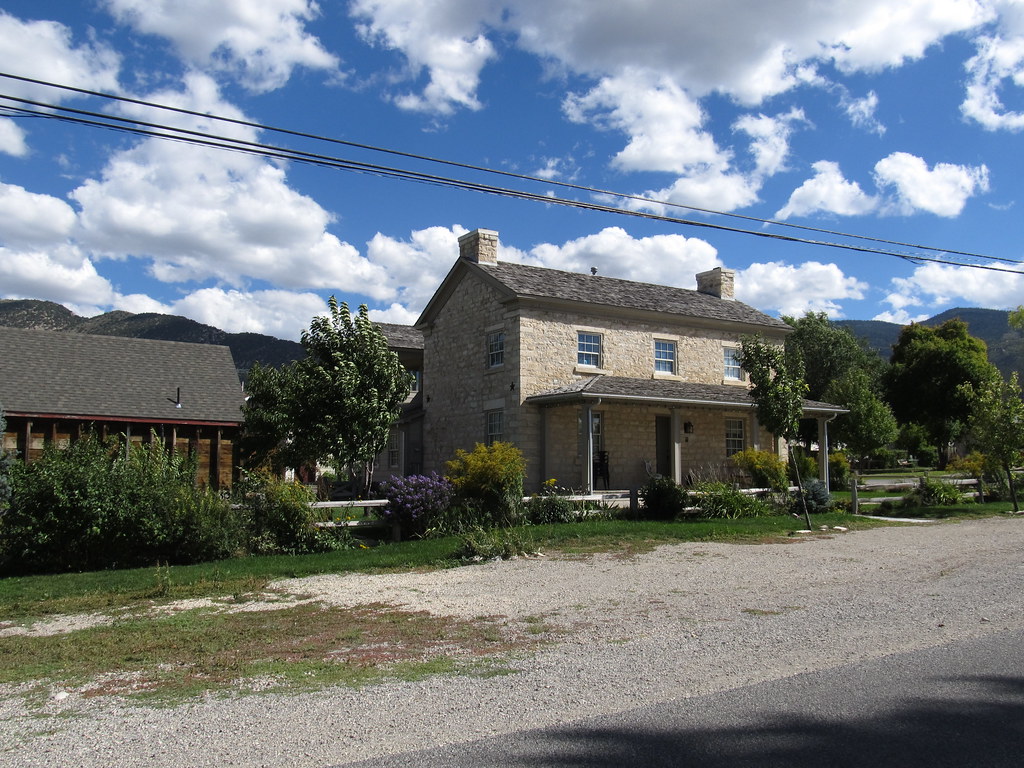 Historic Home in Manti, Utah Manti is a city in and the co… Flickr