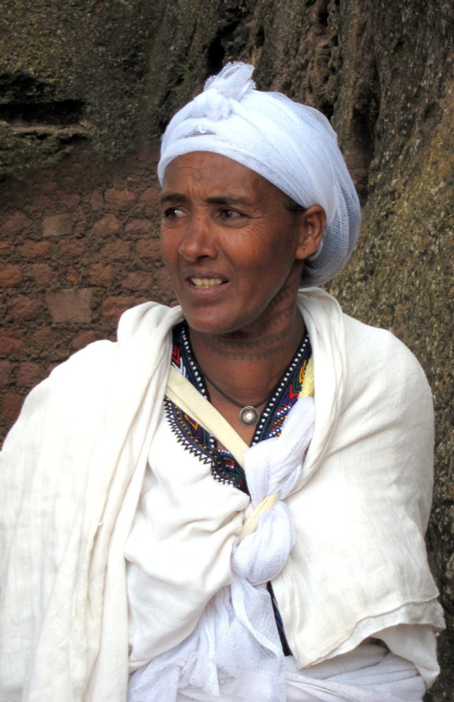 Coptic Ethiopian Woman's Neck Tattoos Lalibela Ethiopia Af… Flickr
