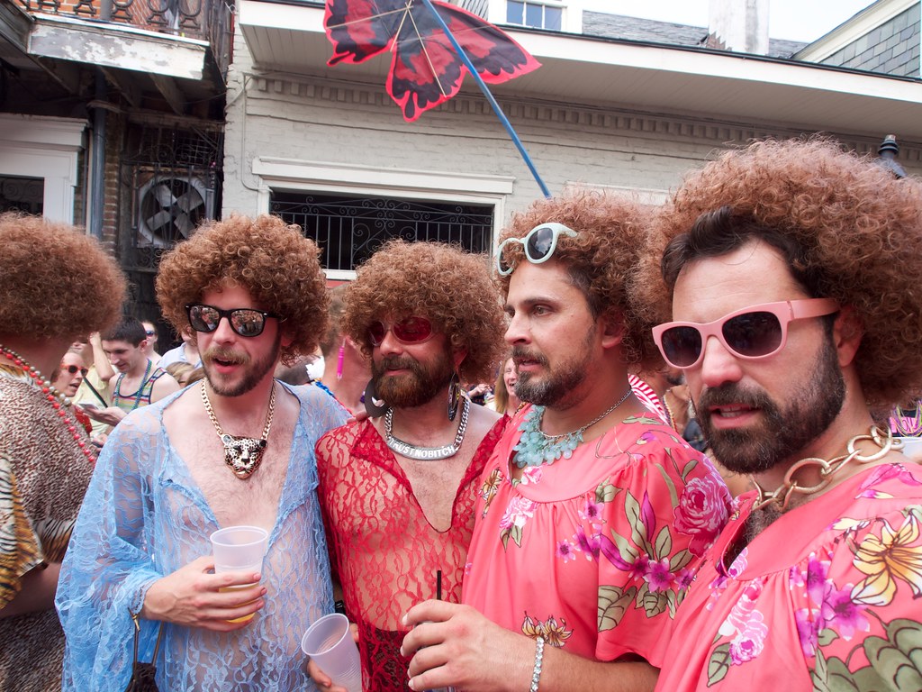 Million Mrs. Roper March at Decadence Parade Jeff Flickr