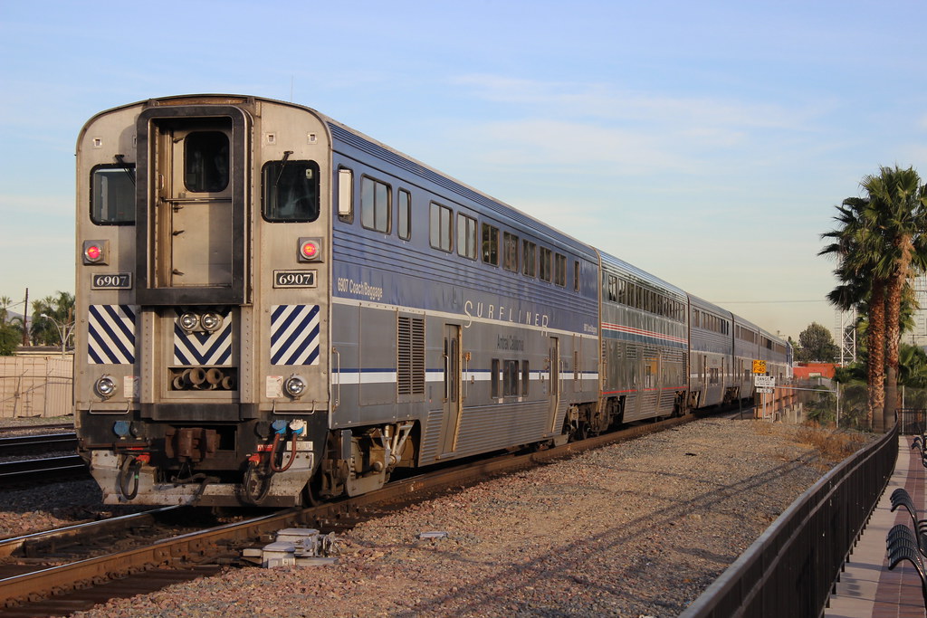 AMTK 6907 (Amtrak Pacific Surfliner Cab Car) in Fullerton… Flickr