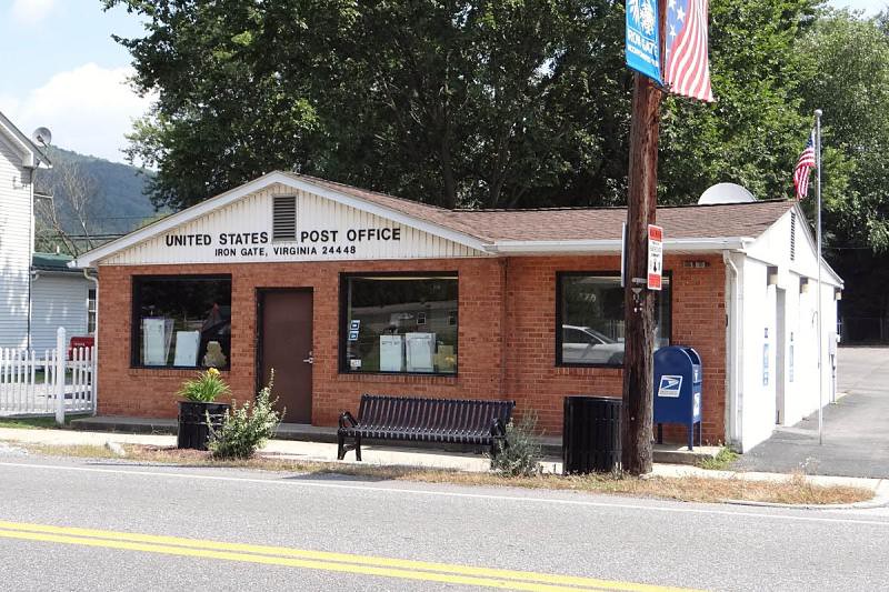 Iron Gate, VA post office Alleghany County. Photo by E Kal… Flickr