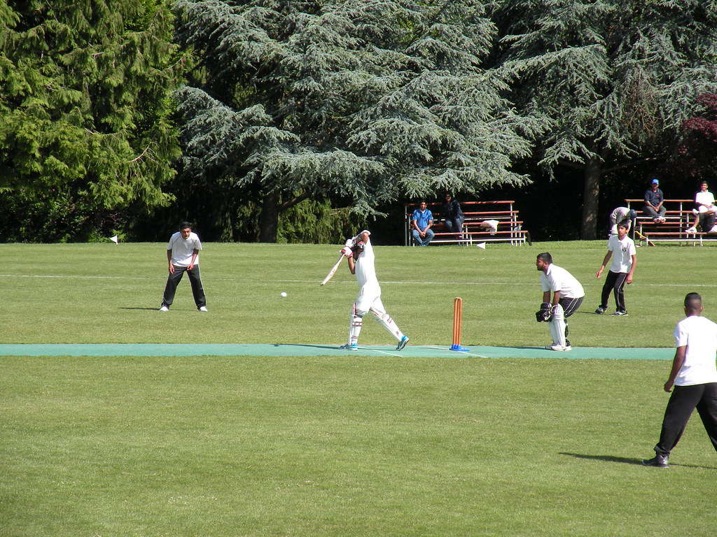 Cricket match, Beacon Hill Park, Victoria Groundhopping Ca… Flickr