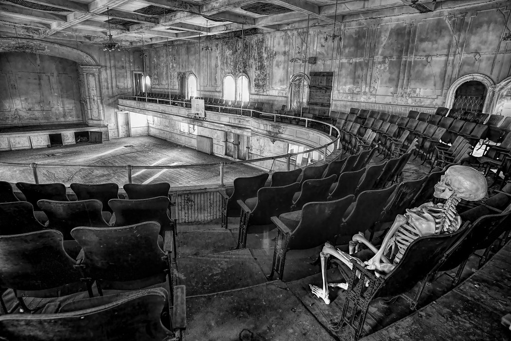 Ansonia opera house, CT Red pays a visit. Edwaste Flickr