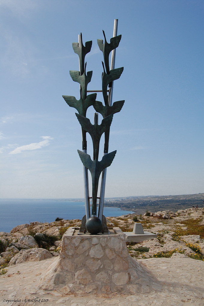 Peace Monument on Cape Greco Cyprus A stunning monument on… Flickr