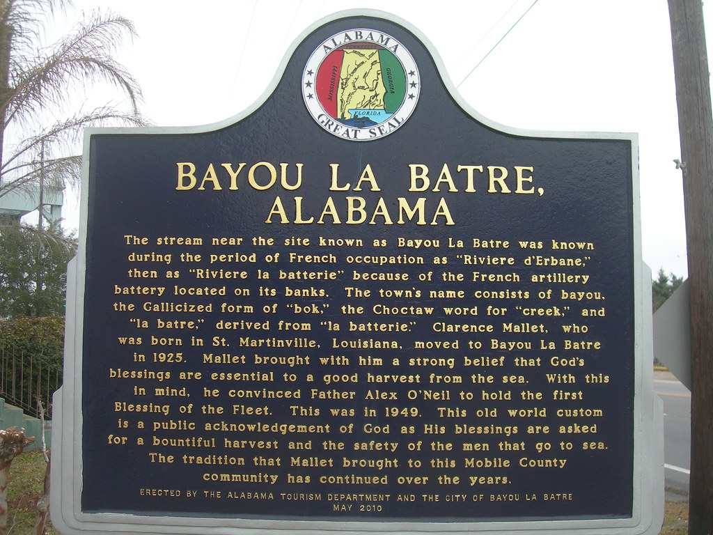 Bayou La Batre Historic Marker Bayou La Batre, AL Jimmy Emerson