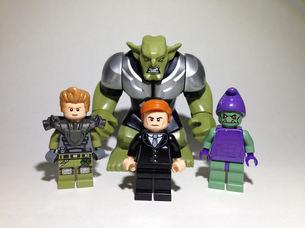Lego Marvel Green Goblins Please comment if you favorite,… Flickr