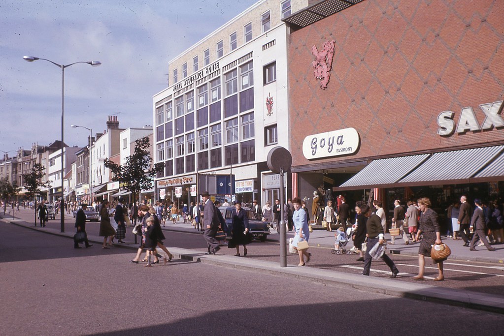 St. Stephens Street, Norwich, October 1966. An image of St… Flickr