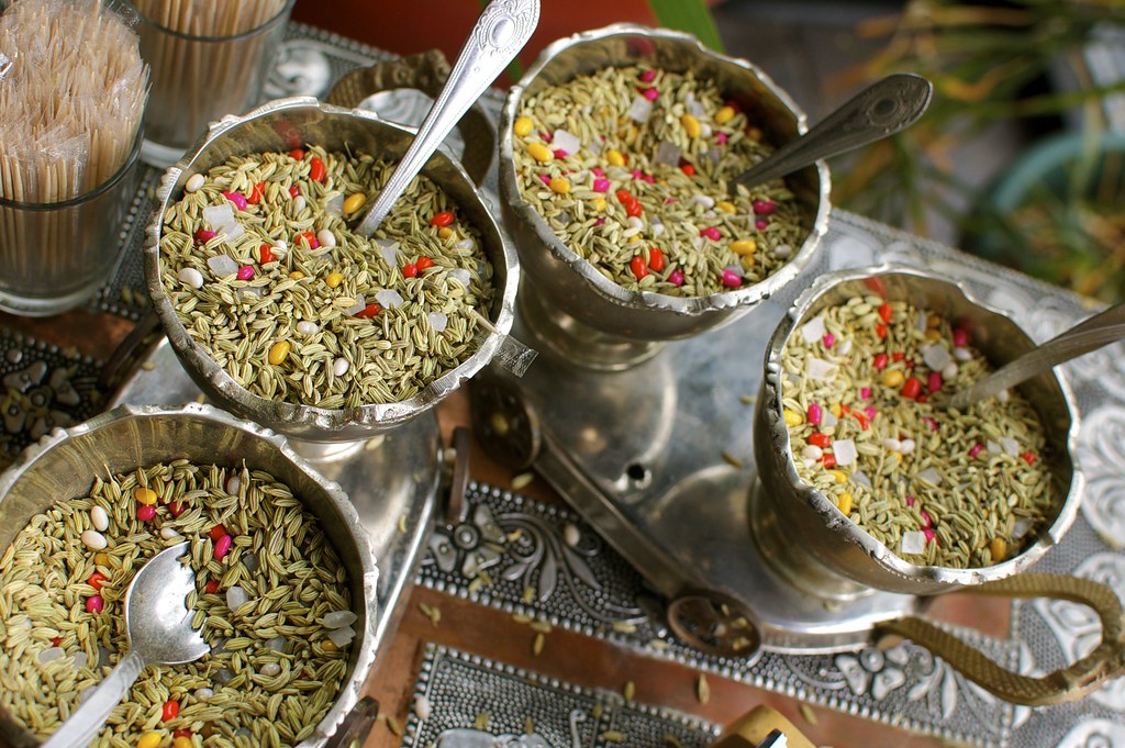 Indigo Restaurant's Breath FreshenersMukhwas Indian food… Flickr