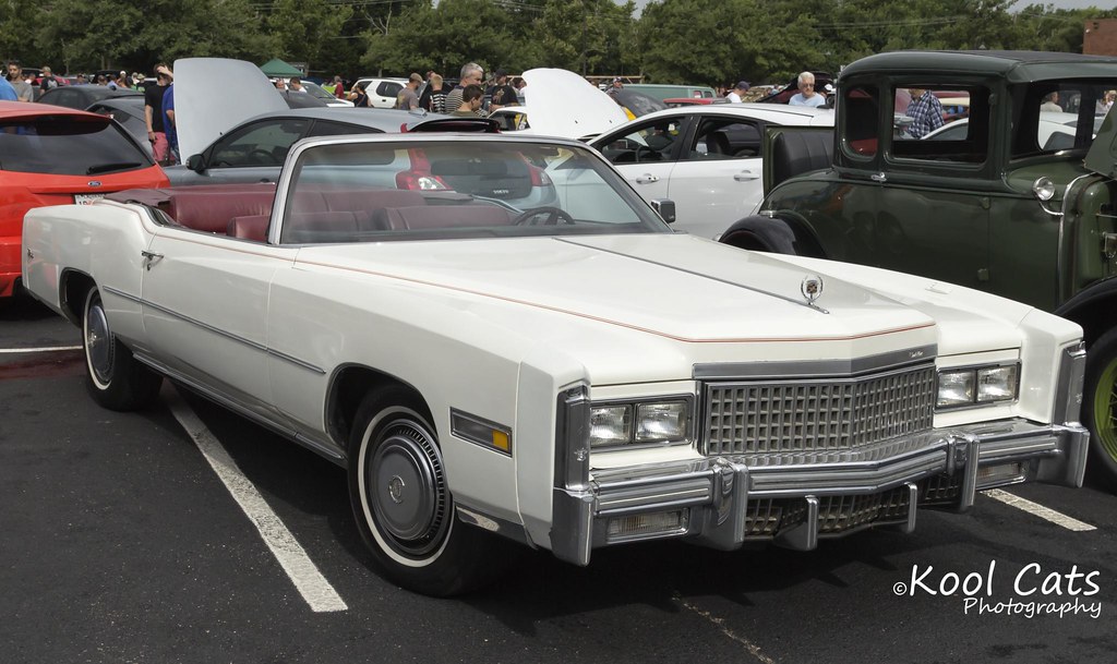 1975 El Dorado Coffee and Cars Car Show in Oklahoma City. Kool Cats