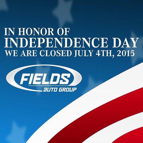 Happy Independence Day! In honor of the holiday, all of our dealerships