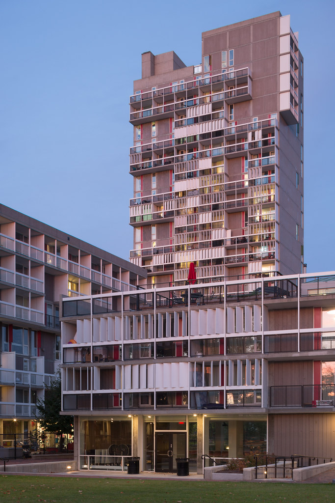 Peabody Terrace Harvard University Housing brutalism
