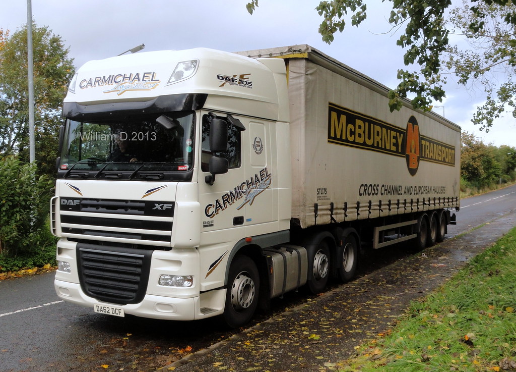 Carmichael Logistics,McBurney Transport DAF XF,Carmichael … Flickr