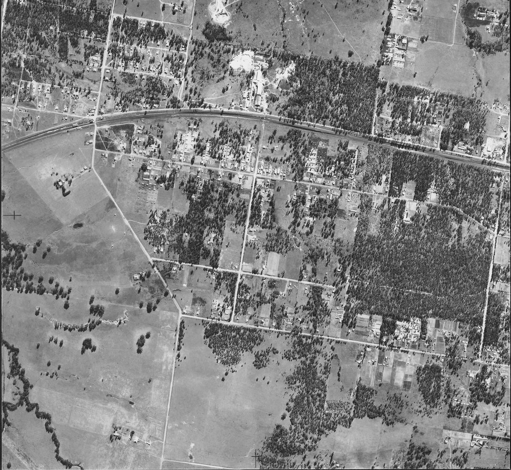 Doonside 1951 Sydney airphoto Historic aerial photo of t… Flickr